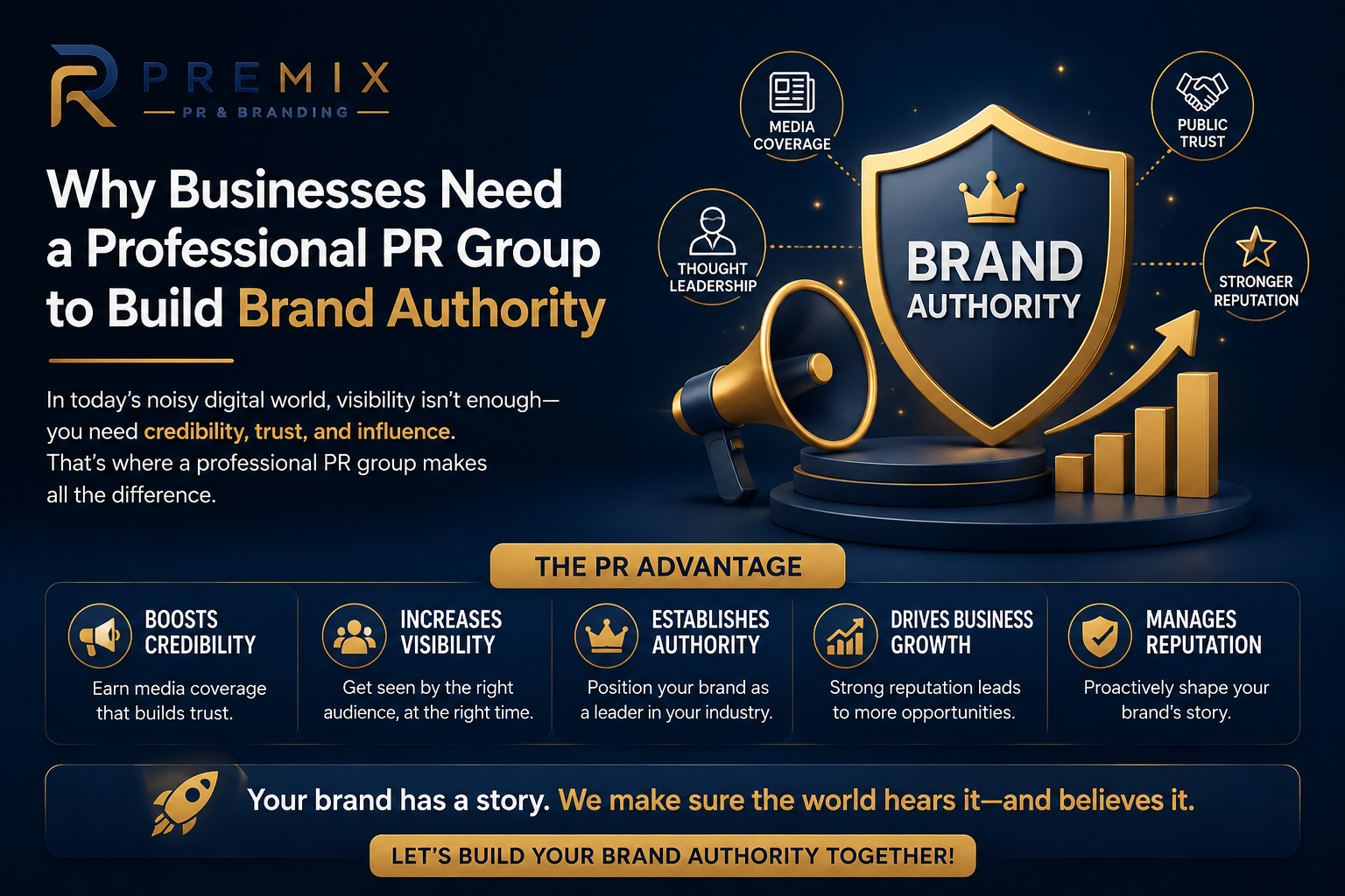 Why Businesses Need a Professional PR Group to Build Brand Authority